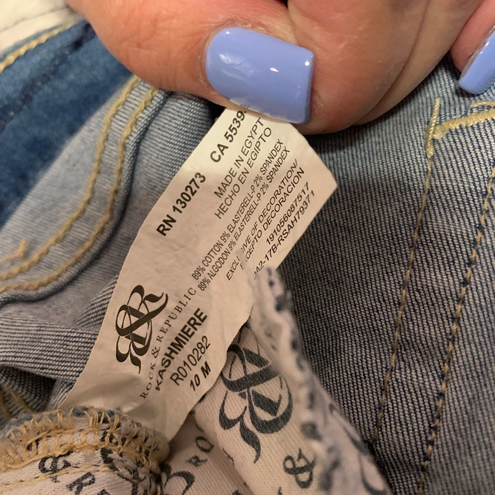 Rock & Republic Jeans size 10